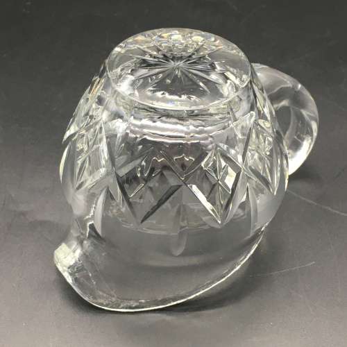 Vintage Crystal Cream Jug