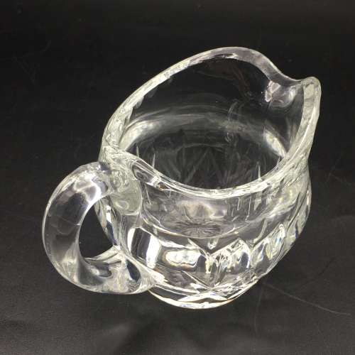 Vintage Crystal Cream Jug