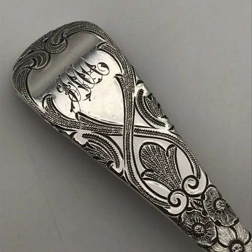 Solid Silver Victorian Berry Spoon (1860)