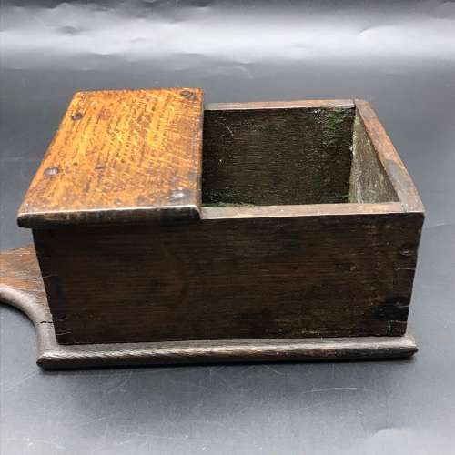 Antique Wooden Church Collection Box