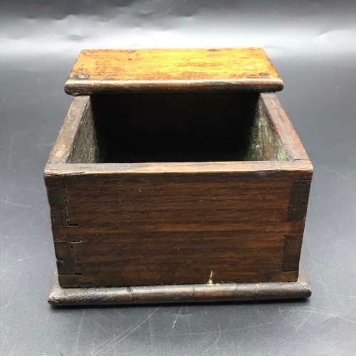 Antique Wooden Church Collection Box