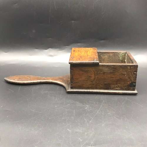 Antique Wooden Church Collection Box