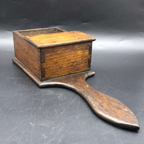Antique Wooden Church Collection Box