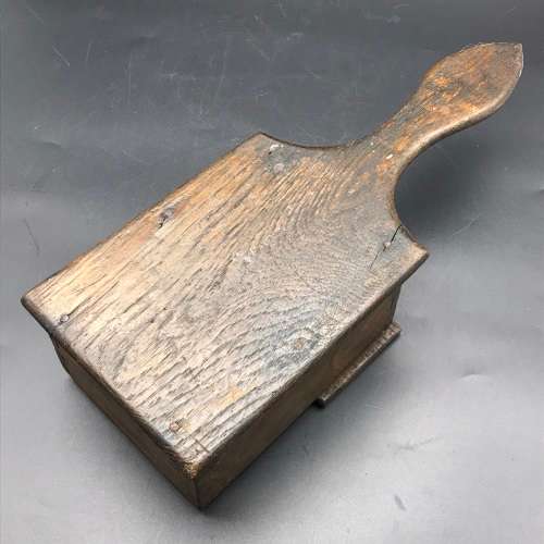 Antique Wooden Church Collection Box