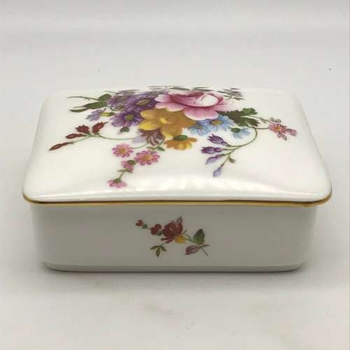 Royal Crown Derby `Posies` China Box