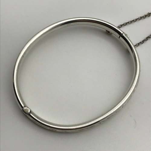 Vintage Sterling Silver `Baby/Christening` Bracelet
