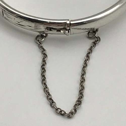 Vintage Sterling Silver `Baby/Christening` Bracelet