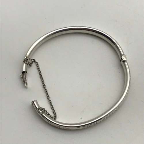 Vintage Sterling Silver `Baby/Christening` Bracelet