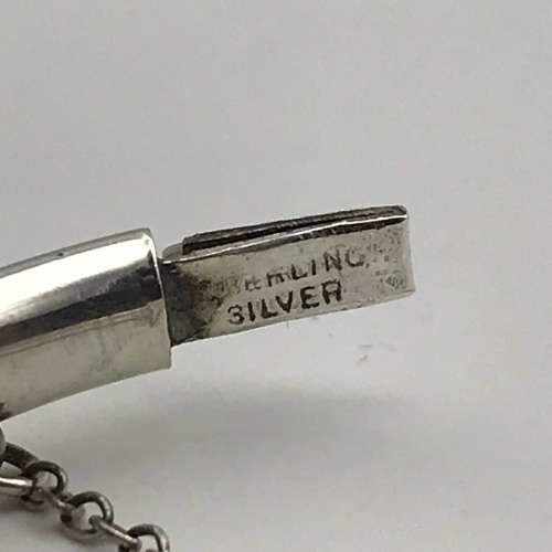 Vintage Sterling Silver `Baby/Christening` Bracelet