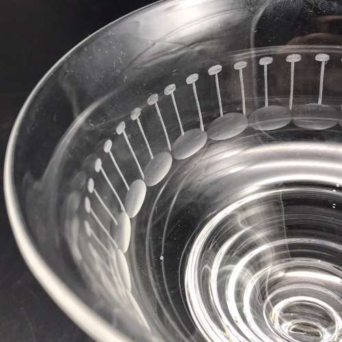 Eight Quality `Stuart` Crystal Dessert Glasses