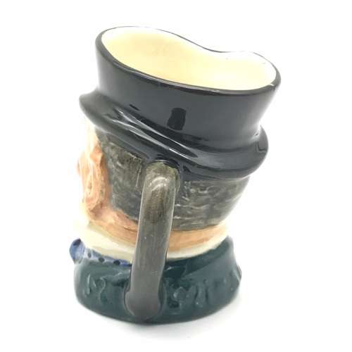 Mini Royal Doulton `Mr. Micawber` Character Jug