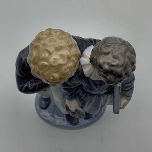 Royal Copenhagen `Flight to America` Figurine (1761)