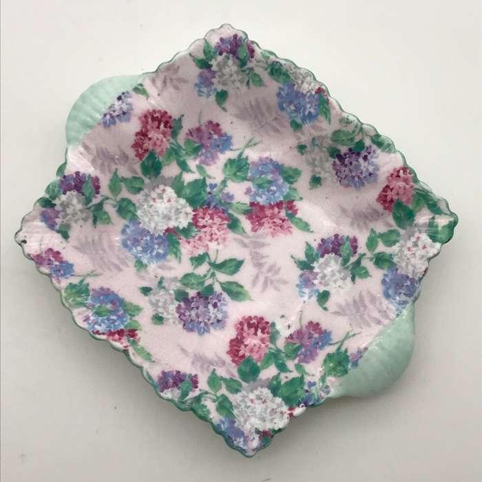 Pretty `Shelley` Chintz Pin Dish