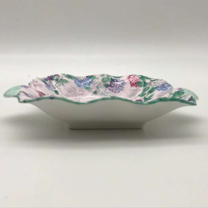 Pretty `Shelley` Chintz Pin Dish