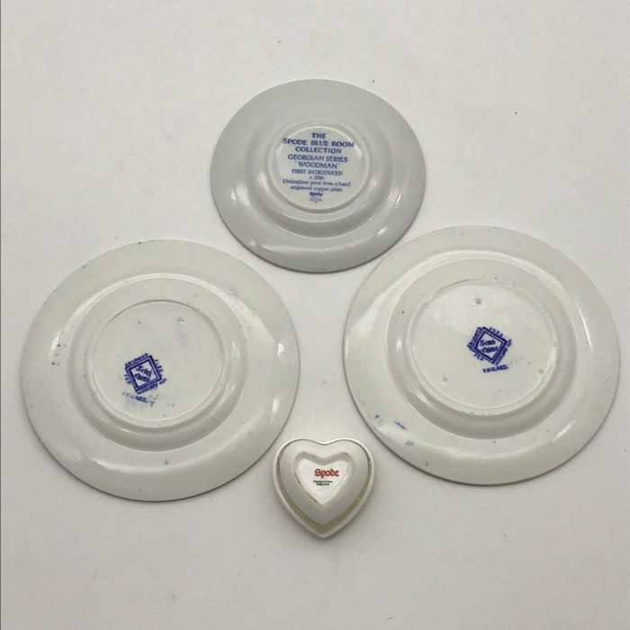 Four Vintage `Spode & Ridgway` Collectable Pieces