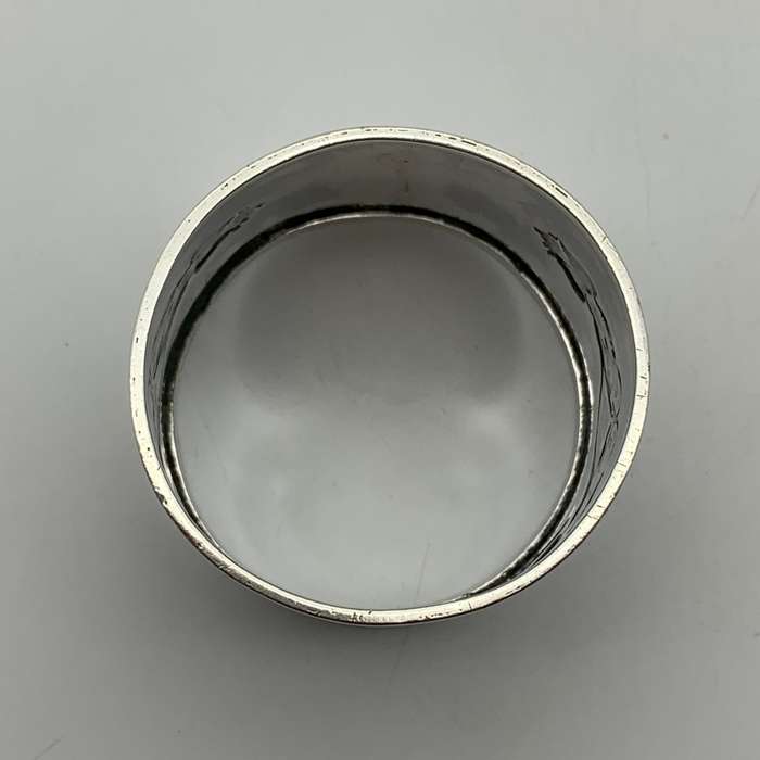 Rare `Liberty & Co` (CYMRIC) Silver & Enamel Napkin Ring (Archibald Knox)