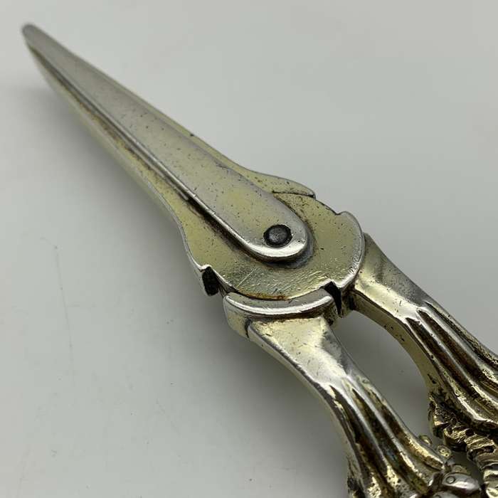 Antique Silver (William IV) Grape Scissors (1835)