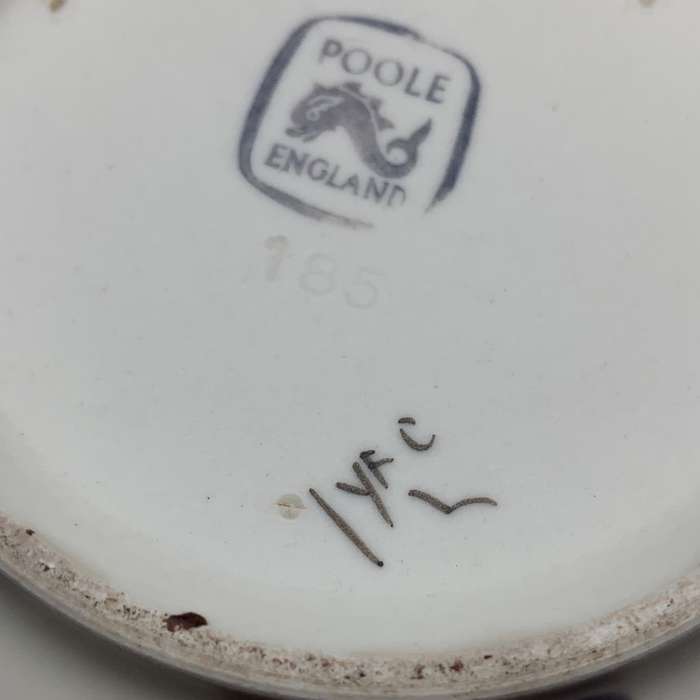 1950`s Poole Pottery `Freeform/Contemporary` Vase