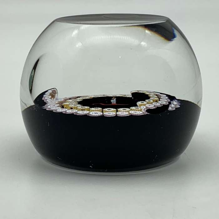 Vintage Caithness `Miniature Candle` Glass Paperweight