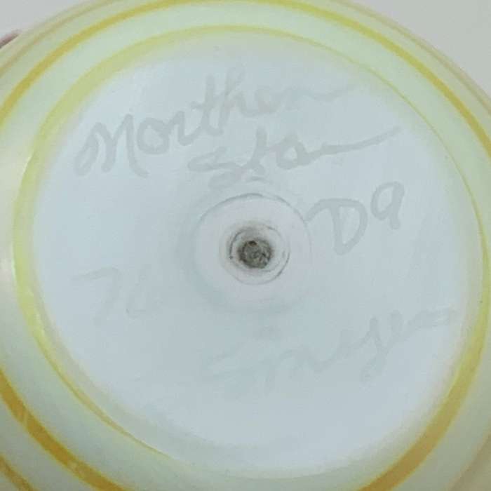 Early Steve Smyers Glass Paperweight (Northern Star)
