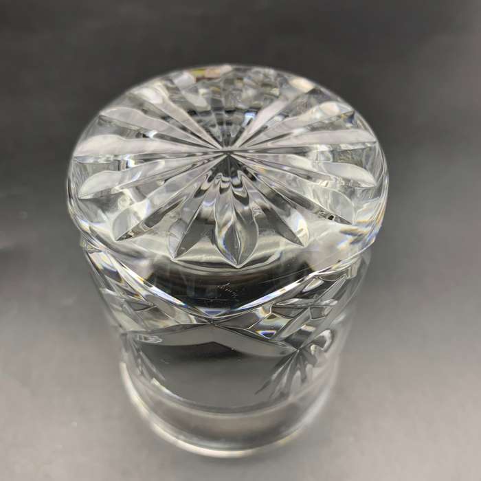 Vintage `Brierley` Cut-Crystal Mustard Pot