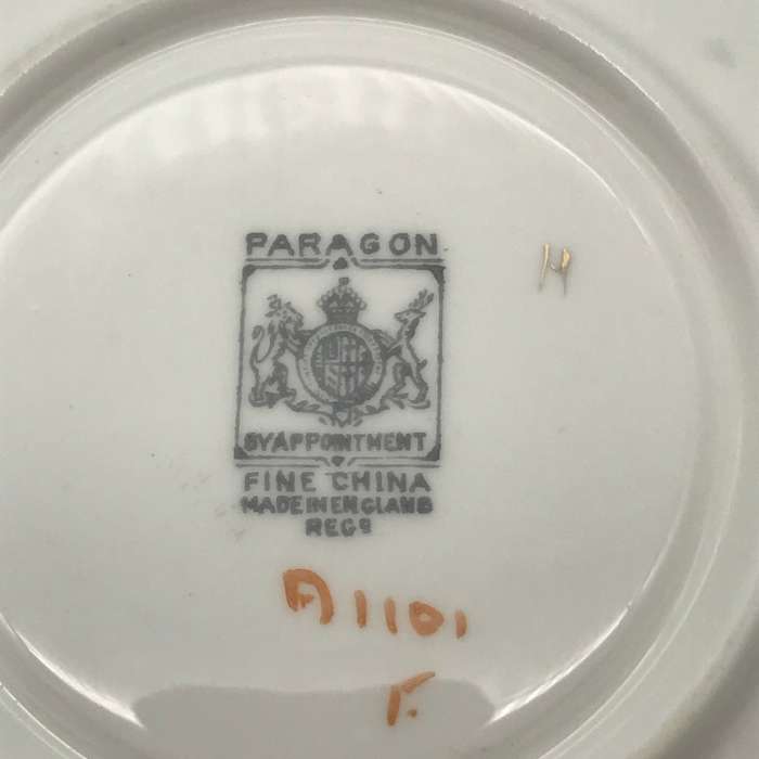 Attractive `Paragon` China Trio