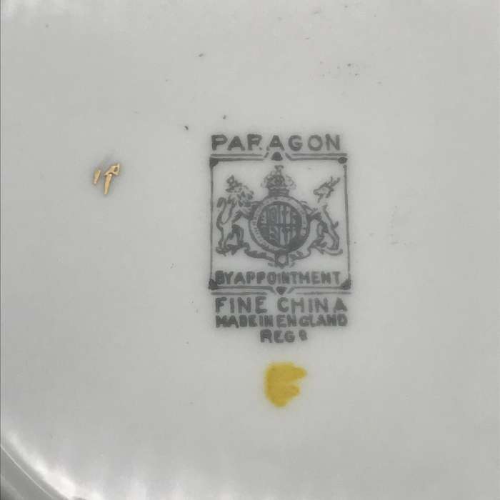 Attractive `Paragon` China Trio