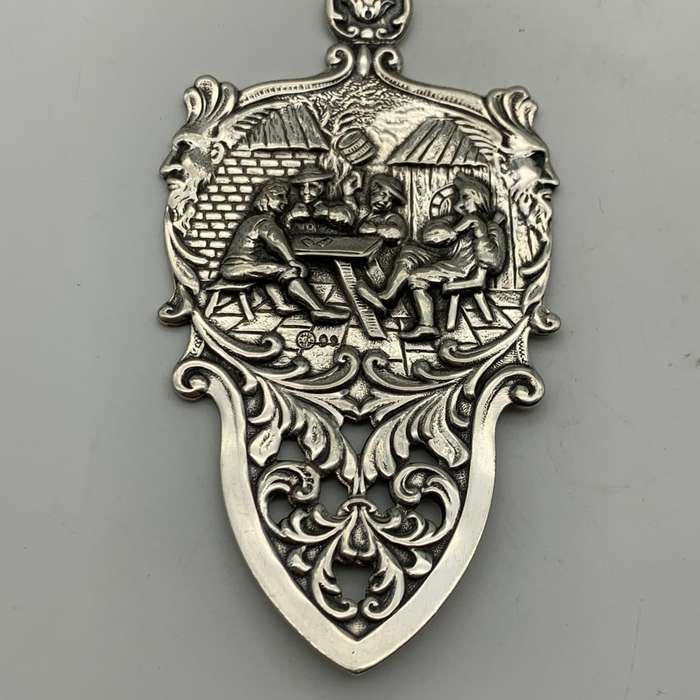 Early Dutch Silver-Plate Cake Server