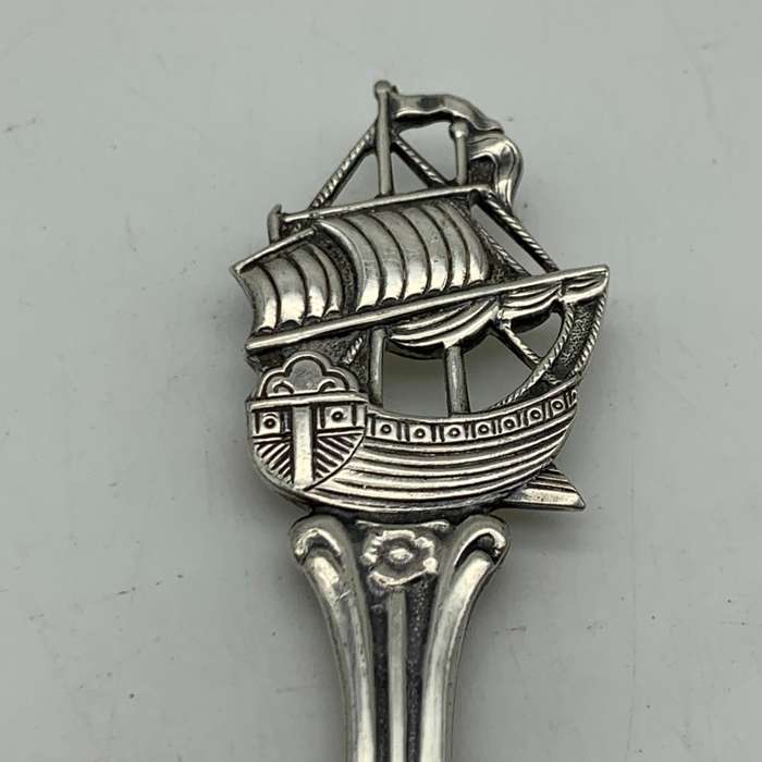 Early Dutch Silver-Plate Cake Server