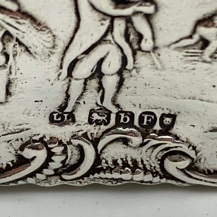 Victorian Silver `Dollhouse` Miniature Table (1897)