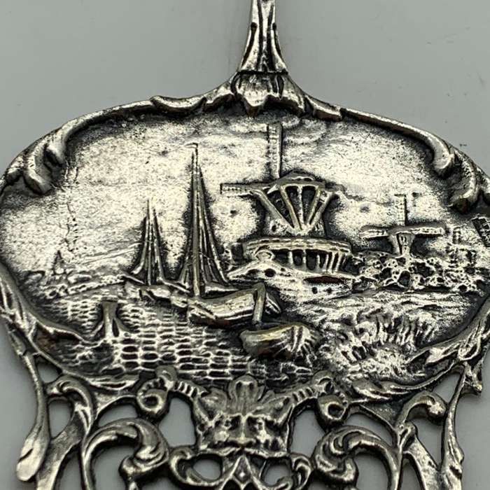 Vintage Dutch Silver-Plate Cake Server