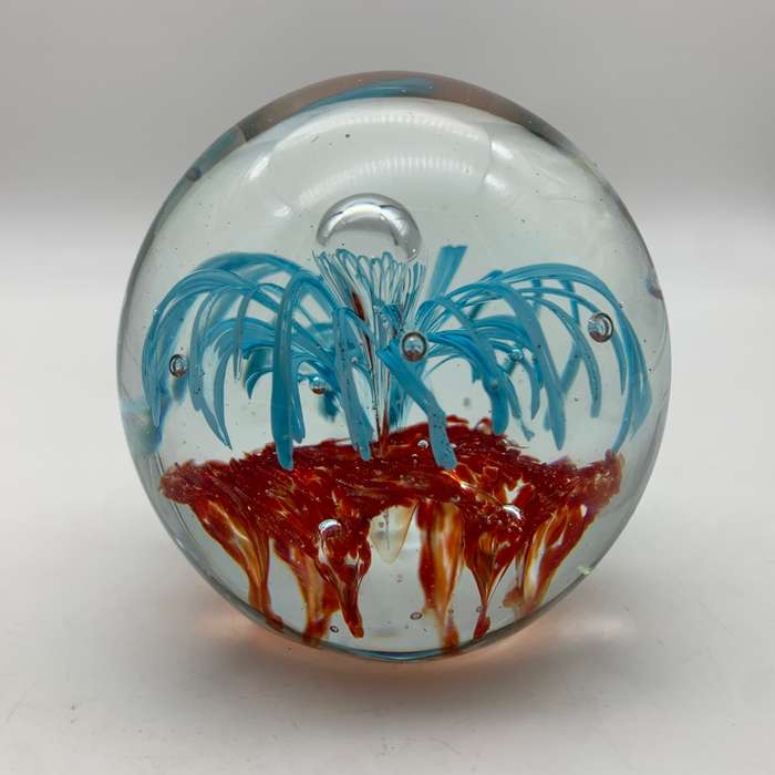 Vintage Art Glass Paperweight