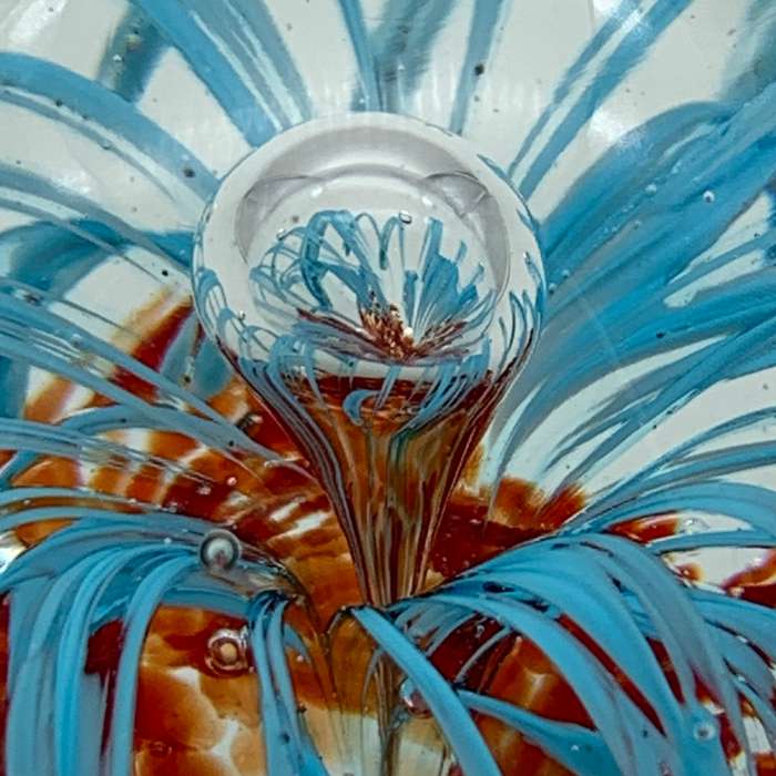 Vintage Art Glass Paperweight