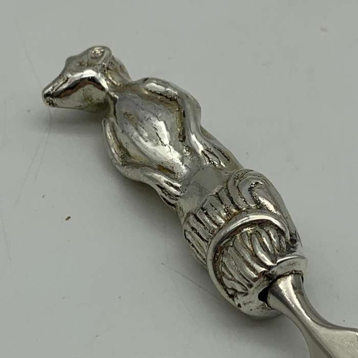 Vintage Silver Handled `Meercat` Letter Opener