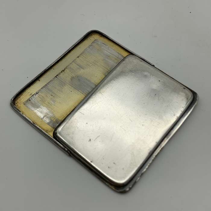 Antique Sterling Silver Stamp Holder Case (1922)