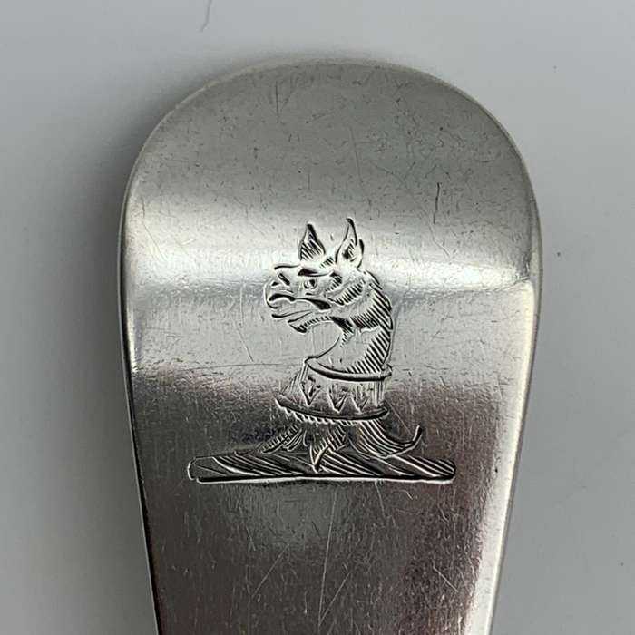 Georgian Silver Basting Spoon by 'Richard Crossley' (1786)