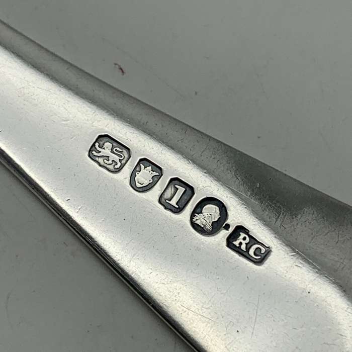 Georgian Silver Basting Spoon by 'Richard Crossley' (1786)