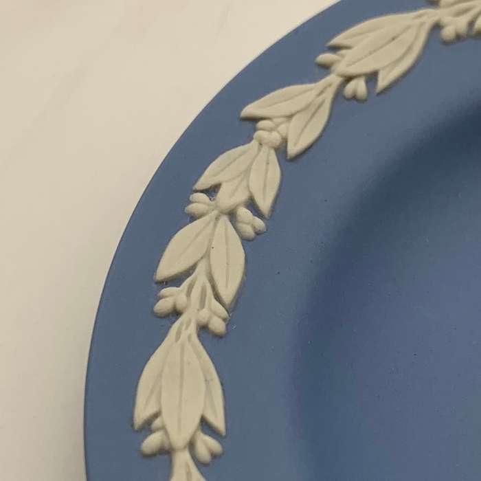 Blue 'Wedgwood' Jasperware Trinket Dish (Piccadilly Circus)