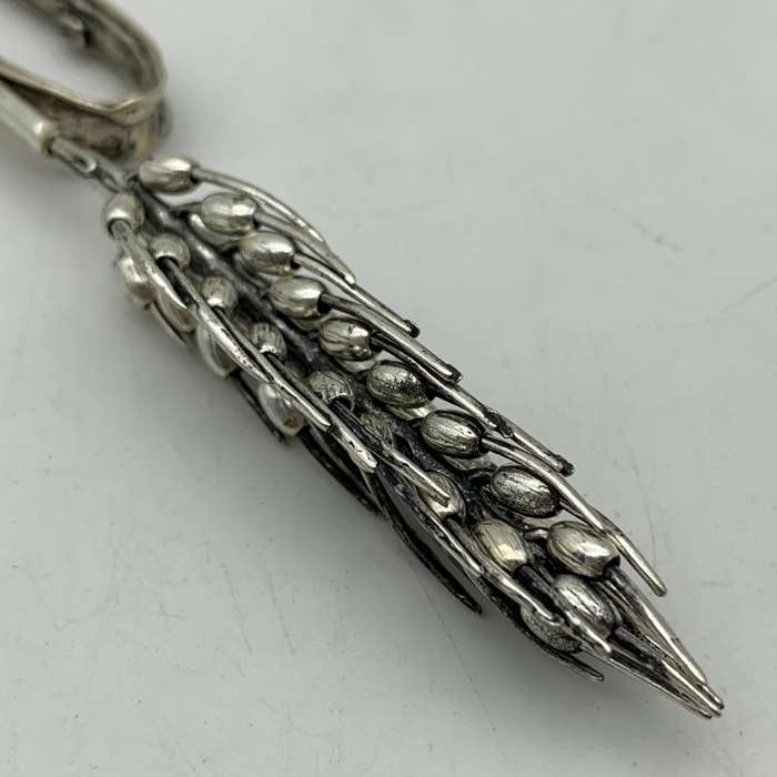 Vintage Solid Silver 'Wheat Stalk & Grain' Spike
