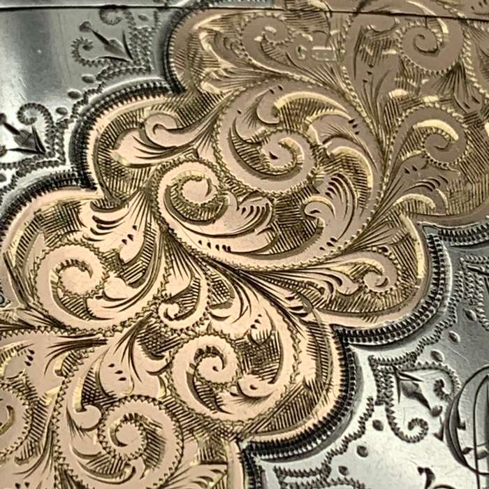 Victorian Silver & Gold Vesta Case (1897)