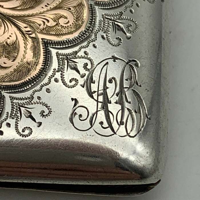 Victorian Silver & Gold Vesta Case (1897)