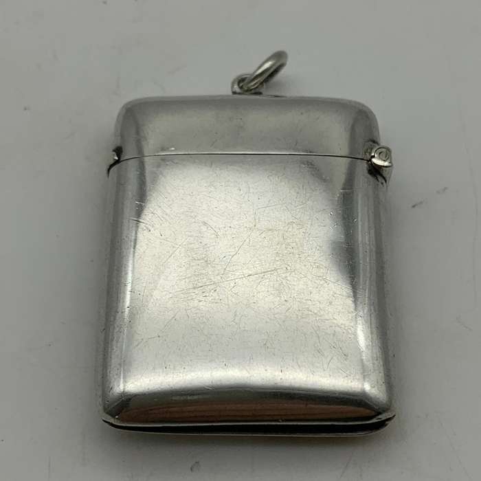 Victorian Silver & Gold Vesta Case (1897)