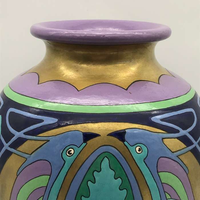 Large Japanese 'Art Nouveau/Arts & Crafts' Vase