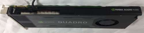 GPU - NVIDIA QUADRO K4000 3GB - RX 550 EQUIVALENT