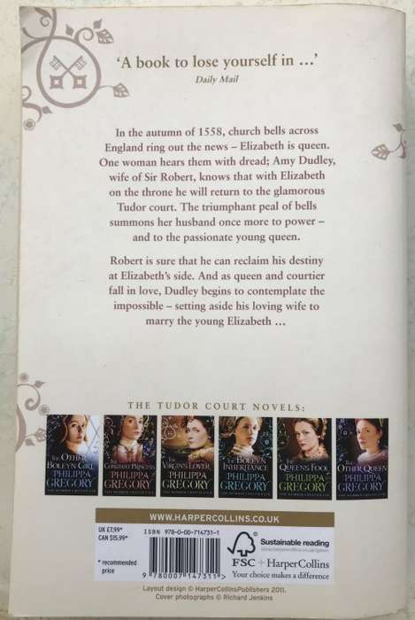 Phillippa Gregory "The Virgin's Lover" - paperback