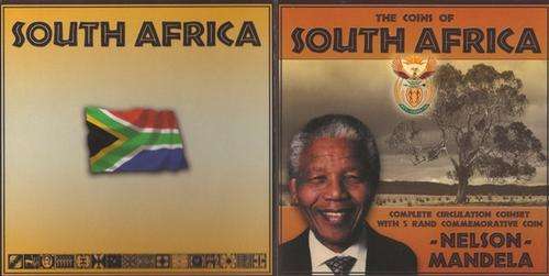 RSA 2008 UNC Circulation Coinset with UNC Mandela 2000 R5