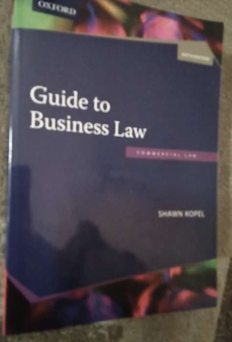 Guide to business Law ( commercial Law ) 6th ed by Shawn Kopel