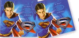 Superman serviettes (20 per pack)