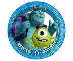 monsters inc university kids party big paper plates (8) was R45 now R22