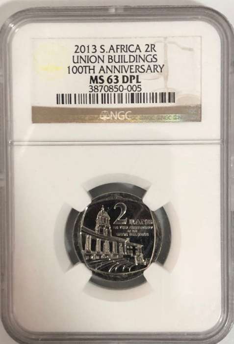 2013 R2 Union Building 100th Anniversary MS 64 DPL NGC Graded
